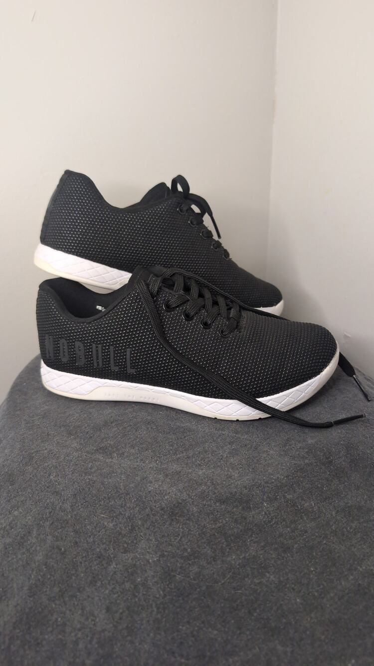 NOBULL Women’s Black Trainer Sneakers Size 8 CrossFit Gym Training